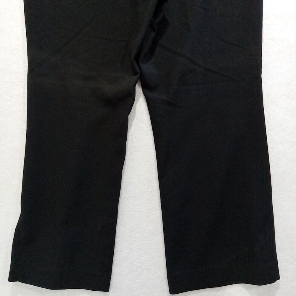 Black Label Chico's Cropped Dress Pants Women's Size 0.5 S/6 Black - Picture 6 of 15